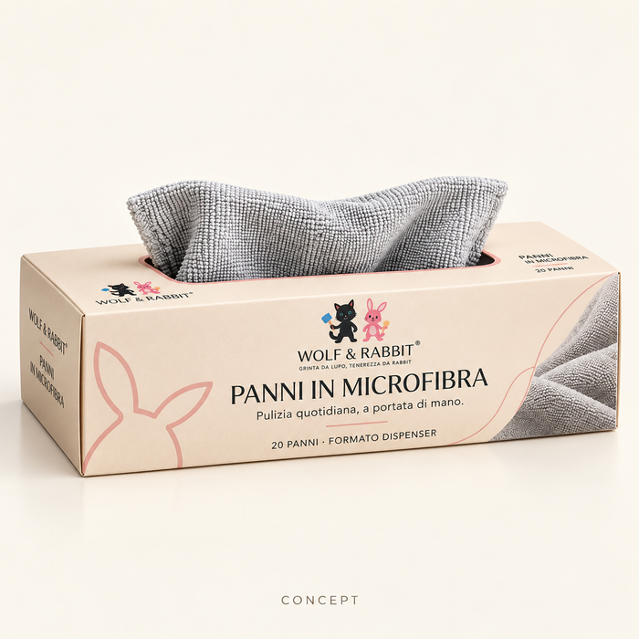 Panni in microfibra