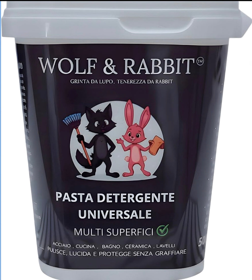 Pasta pulente universale WOLF & RABBIT 500 g — confezione