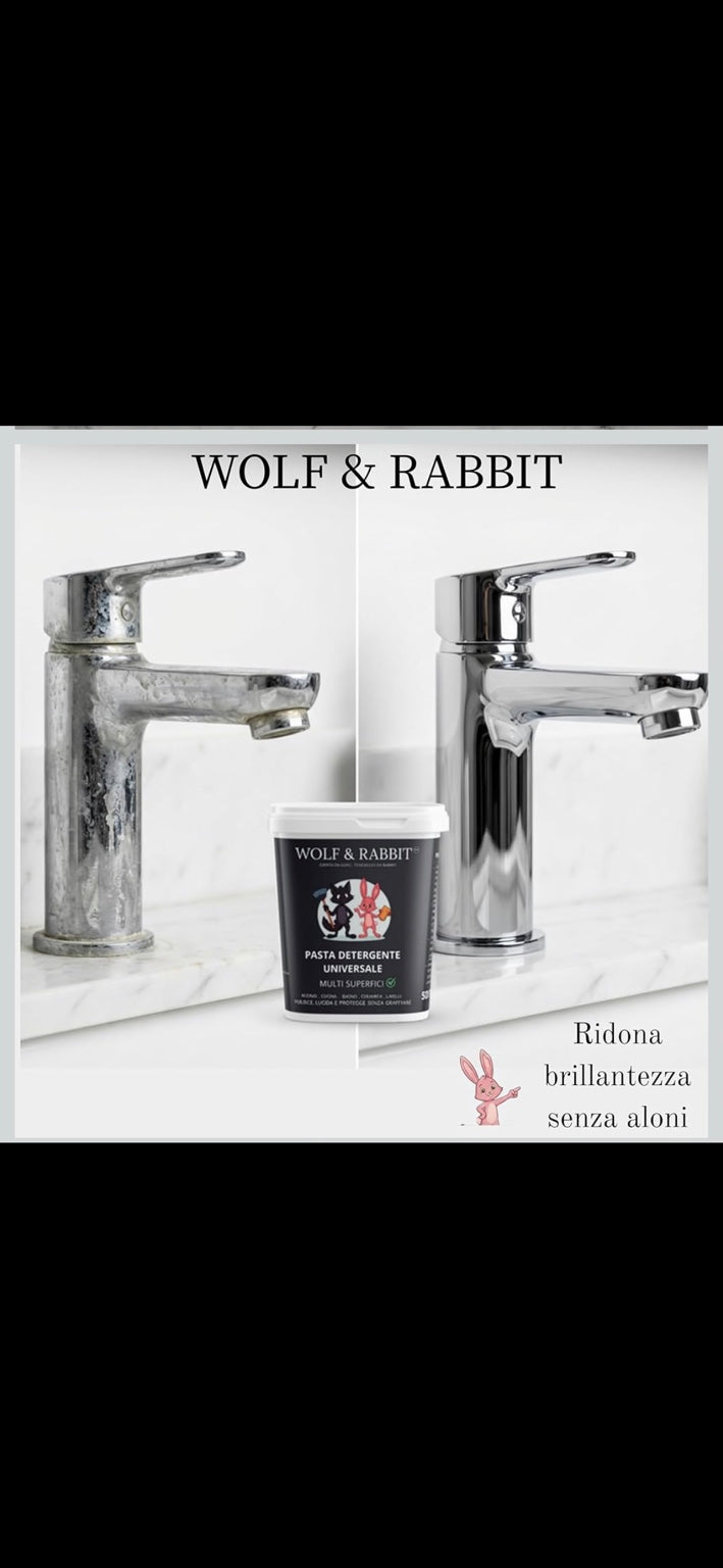 Pasta Pulente WOLF & RABBIT — rubinetteria